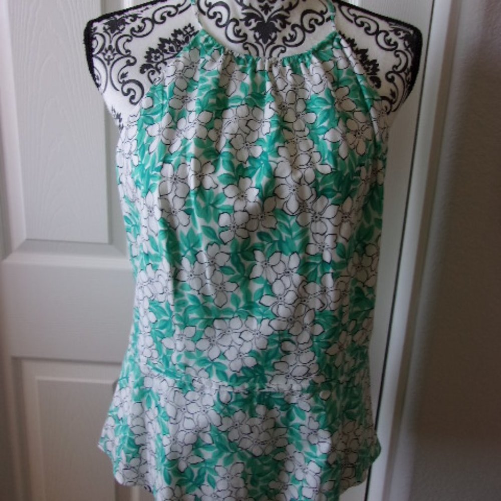 NWOT - Ann Taylor Halter Top, Size 10, Multicolor